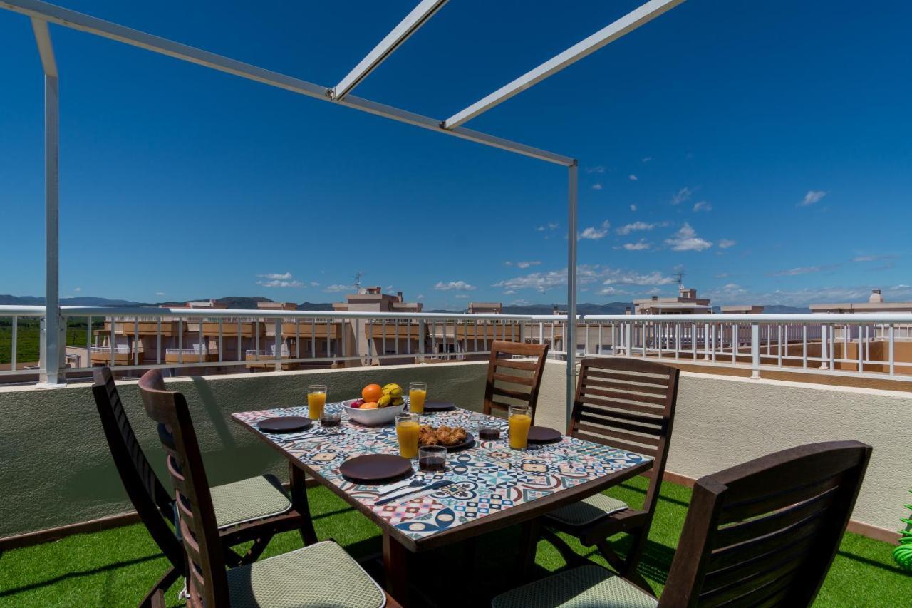 Duplex Penthouse With Terrace. Beach-Pool Canet d'En Berenguer Exterior foto